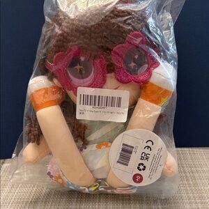 Q FancyOh! 14" Glitter Friends Soft Fashion Girl Doll